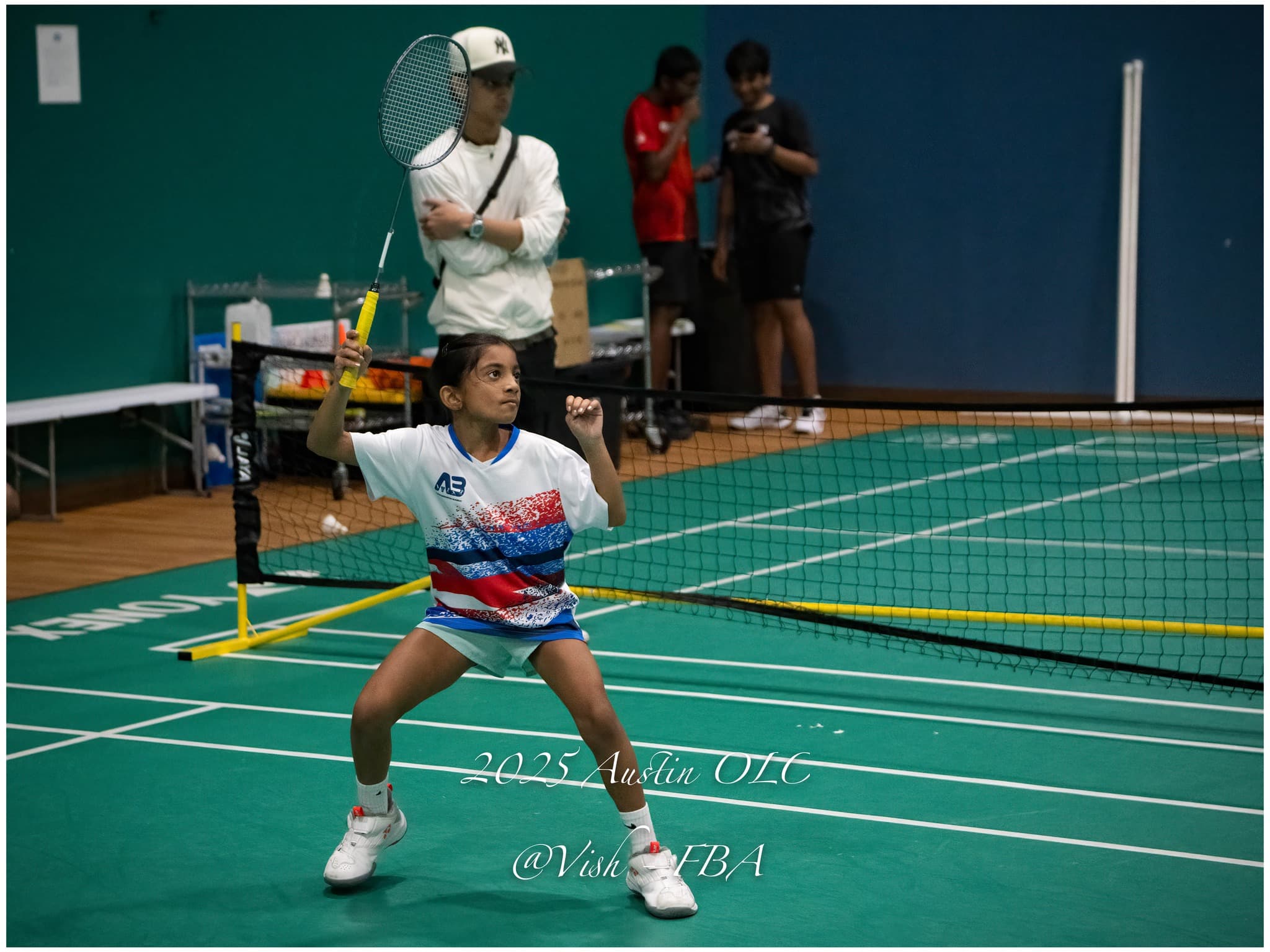 Training at Austin Badminton Academy Leander